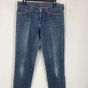 7 For All Mankind Rhinestone skinny Jeans – Women’s Size 30